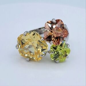 Floral Crystal Ring Park Lane #2348